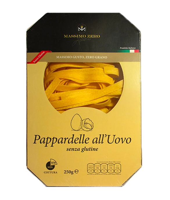 Massimo Zero Pappardelle all'uovo Senza Glutine 250 g